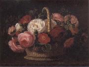 Jensen Johan Roses Germany oil painting reproduction